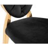 ODDA стул на металлокаркасе в стиле современная классика