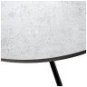 ДАРИО ВУД 110 раскладной обеденный стол с круглой ламинированной столешницей