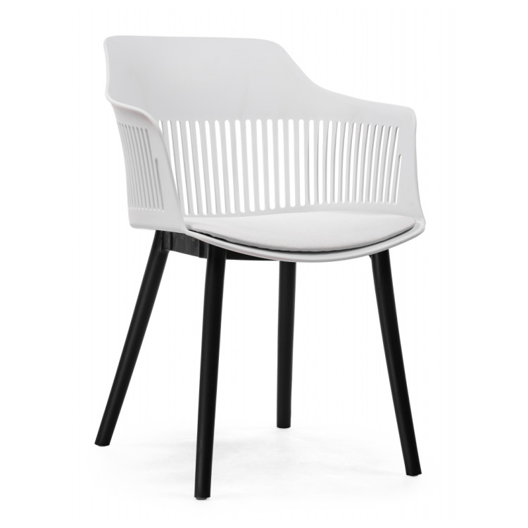 Пластиковые стулья Crocs white / black