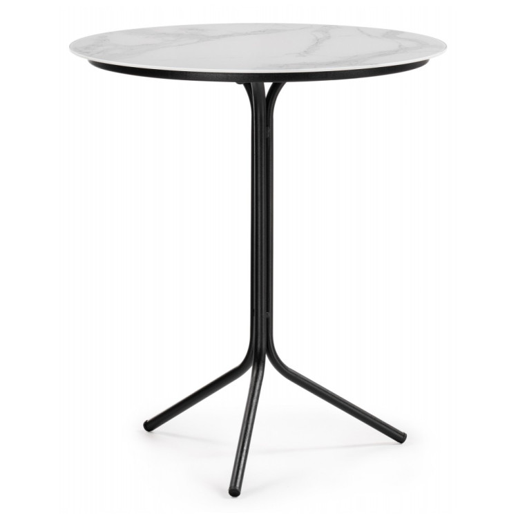 Стеклянные столики Рускус белый мрамор / серый мрамор / галифакс