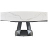 Керамические столы Стол обеденный раскладной Даймонд MC22128DT, белый мрамор
