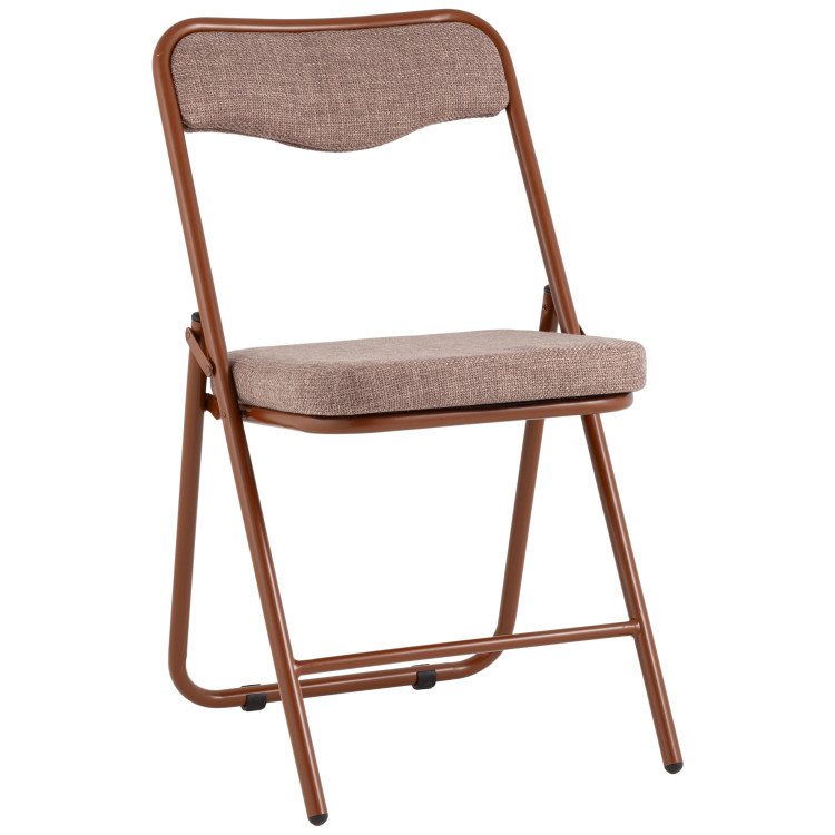 Складные стулья Джонни рогожка капучино каркас капучино