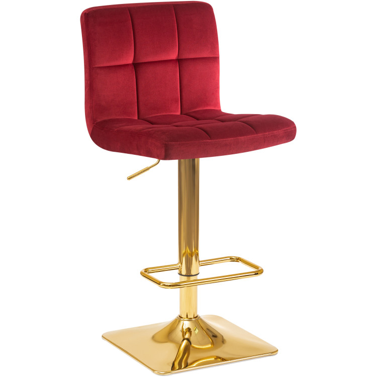 DOBRIN GOLDIE барный стул на золотой опоре