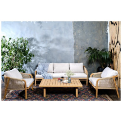 Диванная группа из акации RIMINI L  Joygarden