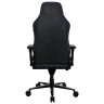Компьютерное кресло для геймеров AROZZI VERNAZZA с тканевой обивкой супер черного цвета