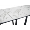 Деревянные столы Миссандея белый мрамор / графит