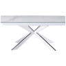Керамические столы Стол обеденный раскладной Иллюзион MC22026DT, белый мрамор