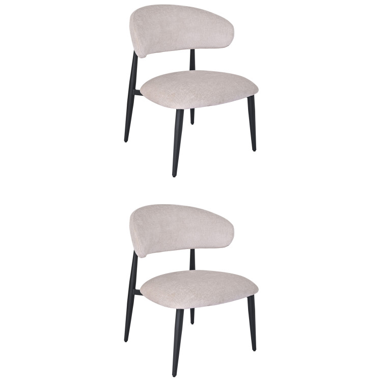 Комплекты из двух кресел Кресло лаунж Ayla серый 2 шт.