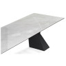 Керамические столы Денхольм 240(290)х100х75 rystal onyx bianco / черный