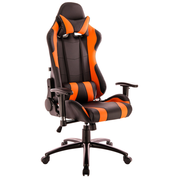 Import.categories_EVERPROF Кресло Everprof Lotus S2 Экокожа Черный/Оранж