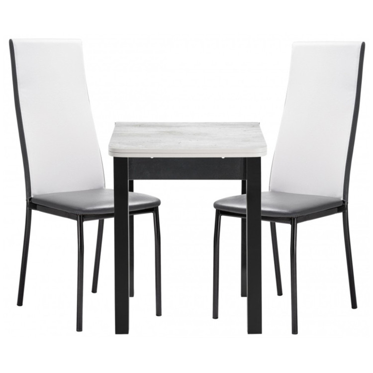 БЛАВИР обеденная группа с ламинированным столом, цвет метрополитан грей БЛАВИР обеденная группа с ламинированным столом, цвет метрополитан грей