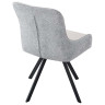 Стул LEOVIC BEIGE поворотный с обивкой тканью 
