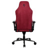 Компьютерное кресло для геймеров AROZZI VERNAZZA с тканевой обивкой бордового цвета