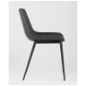 Комплекты из двух стульев TEXAS экокожа серый ножки металл черные