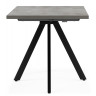 РАЙН 32 стол с ламинированной столешницей, цвет цемент / черный