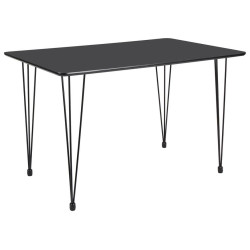 Стол Solution 120x80х75,5см, чёрный