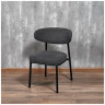 Стулья Стул Lucas 2 серый шенилл с чёрными ножками