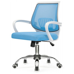 Недорогие детские компьютерные кресла. Ergoplus blue / white Детское кресло