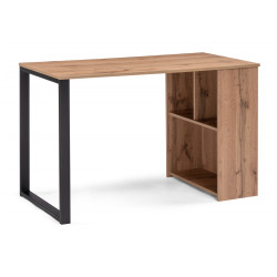 Битти Лофт 116х60х75 дуб вотан / черный матовый