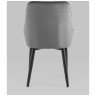 Комплекты из четырех стульев Комплект из четырех стульев Диана серый, обивка мебельный велюр