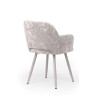 Стулья на металлокаркасе Эолин латте (simple 008) / серый