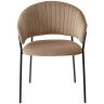 ГЕММА дизайнерский стул с обивкой тканью велюр
