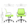 Детские кресла Ergoplus green  / white