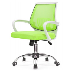 Недорогие детские компьютерные кресла. Ergoplus green  / white Детское кресло