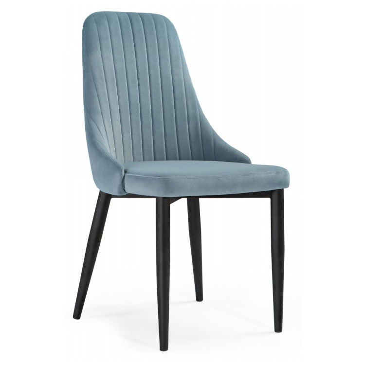 Стулья Kora light blue / black