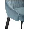 Стулья Kora light blue / black