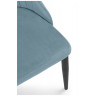 Стулья Kora light blue / black