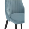Стулья Kora light blue / black