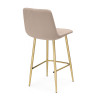 Полубарные стулья Дани Мини бежевый (zd 210) / золотой