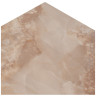 Стол обеденный CORNER 120 раздвижной, столешница керамическая GLOSS AMBER JADE SOLID CERAMIC, каркас BLACK, DISAUR
