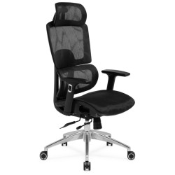 Дорогое офисное кресло . Olimpus black / chrome Кресло офисное