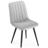 Стулья на металлокаркасе Дани светло-серый / черный