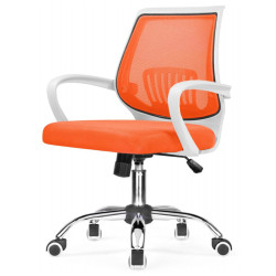 Недорогие детские компьютерные кресла. Ergoplus orange  / white Детское кресло