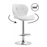 Барные стулья Trio white / chrome