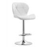 Барные стулья Trio white / chrome