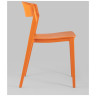 Пластиковые стулья пластиковый Moris оранжевый