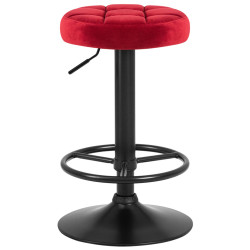 DOBRIN BRUNO BLACK бордовый Табурет барный