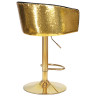 DOBRIN DARCY GOLD SHINY барный стул с обивкой велюр черный с золотыми пойетками