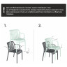 Пластиковые стулья Sheffilton SHT-S173-1 Белый