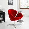 SWAN CHAIR дизайнерское кресло с обивкой кашемиром