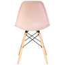 Стулья Набор 4 шт Стул обеденный DOBRIN DSW, ножки светлый бук, цвет светло-розовый (PK-02)