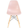 Стулья Набор 4 шт Стул обеденный DOBRIN DSW, ножки светлый бук, цвет светло-розовый (PK-02)