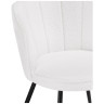 Стулья на металлокаркасе Coral white / black
