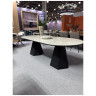 ОРФЕЙ 240 нераскладной стол с керамической столешницей, цвет ONYX SABLE PULIDO / черный каркас 
