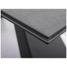 Import.categories_SIGNAL Стол обеденный Signal WESTIN Ceramic 160 раскладной (Pietra Di Savoia светло-серый/черный мат)