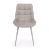 Стулья на металлокаркасе Челси 360 К латте (zd 290) / серый np